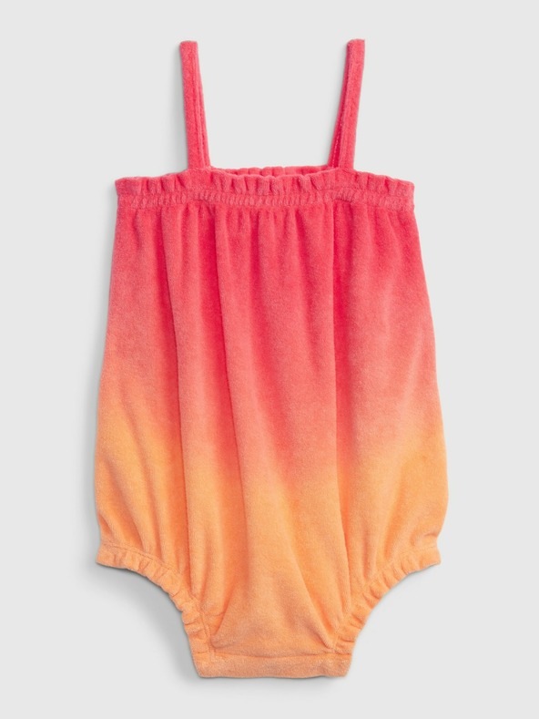 GAP Baby froté body na ramienka GAP