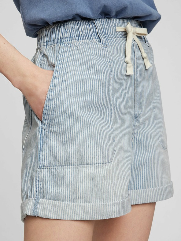 GAP Pásikavé džínsové kraťasy GAP