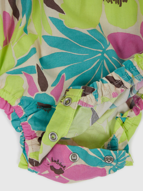 GAP Baby kvetované body s čelenkou GAP