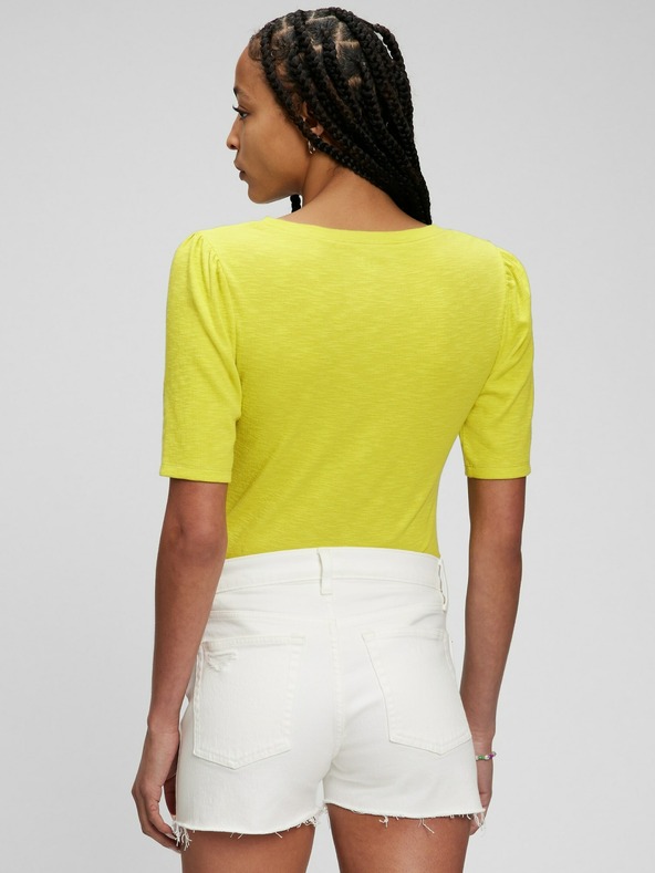 GAP Tričko s naberanými rukávmi GAP