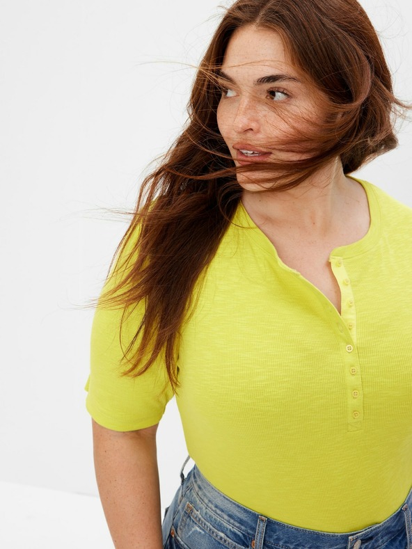 GAP Tričko s naberanými rukávmi GAP