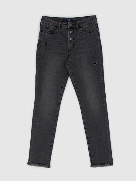 GAP Detské džínsy jeggings s gombíkmi GAP
