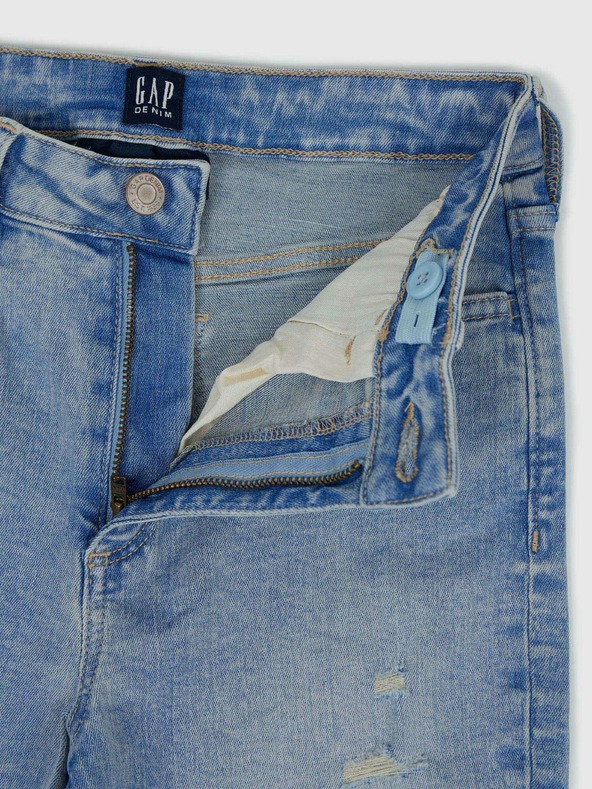 GAP Detské džínsy high rise GAP