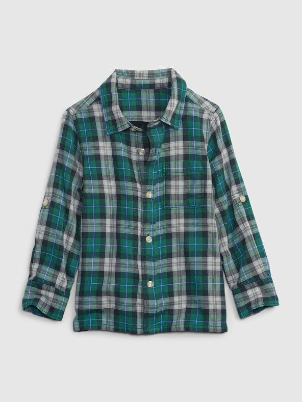 GAP Baby kockovaná košeľa GAP