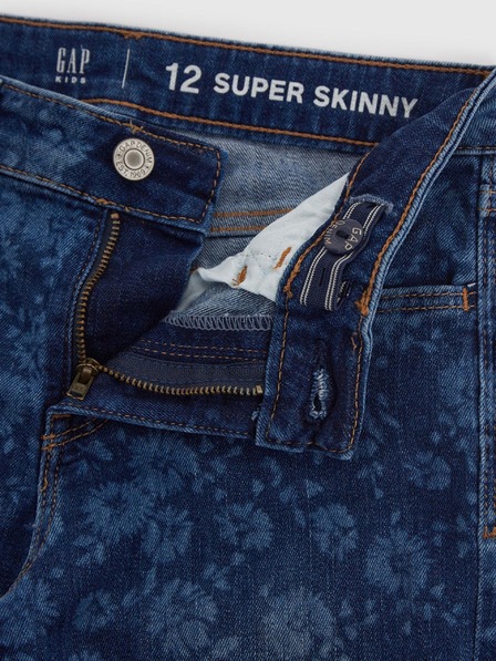 GAP Detské džínsy skinny floral GAP