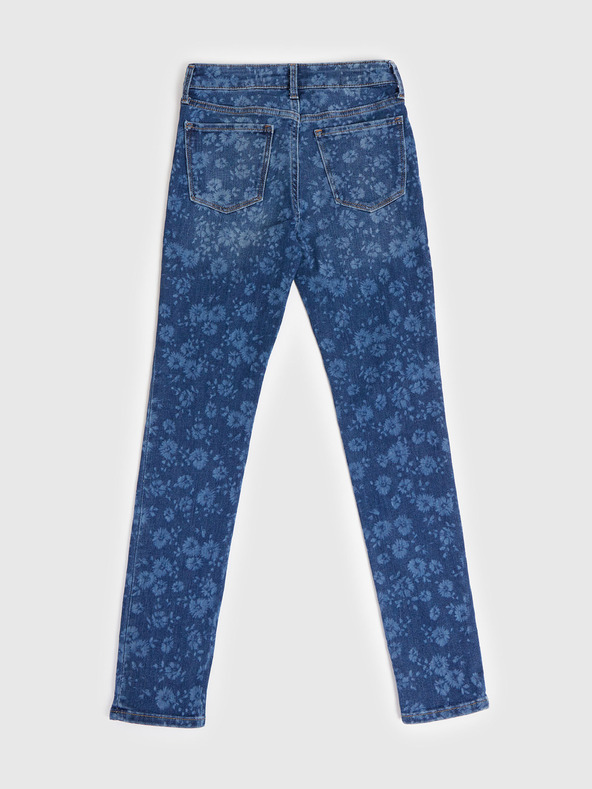 GAP Detské džínsy skinny floral GAP