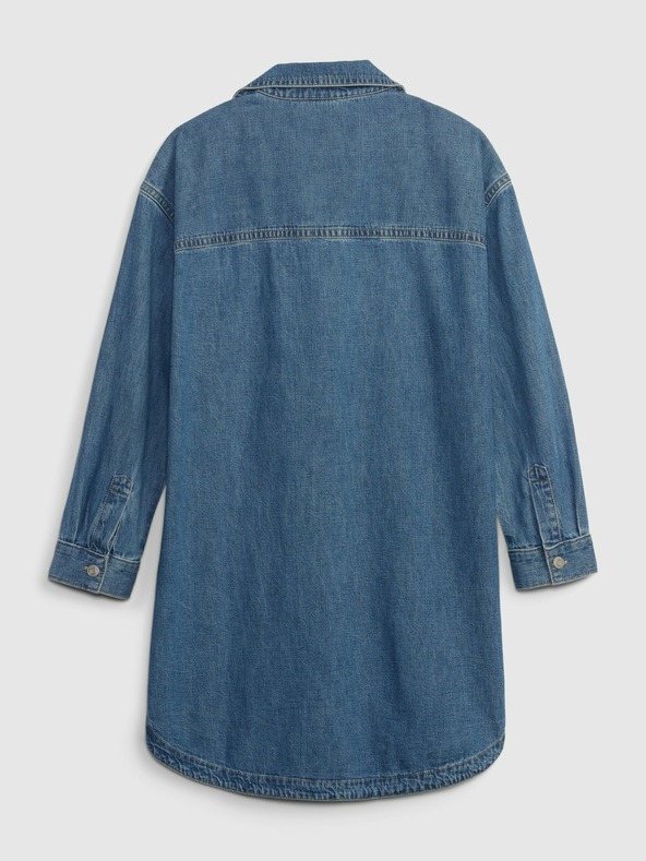 GAP Detské džínsové šaty GAP