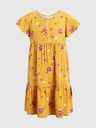 GAP Detské volánové šaty floral GAP