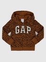 GAP Baby mikina s logom leopard GAP