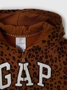GAP Baby mikina s logom leopard GAP