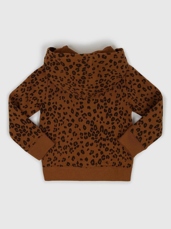 GAP Baby mikina s logom leopard GAP