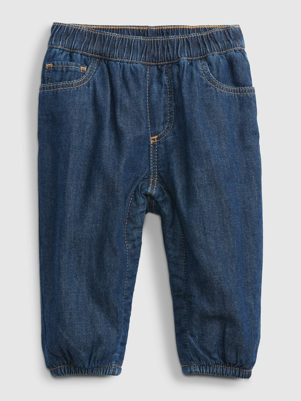 GAP Baby zateplené džínsy joggers GAP