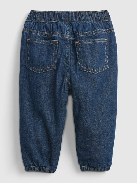 GAP Baby zateplené džínsy joggers GAP