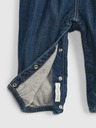 GAP Baby zateplené džínsy joggers GAP