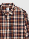 GAP Detská kockovaná oxford košeľa GAP