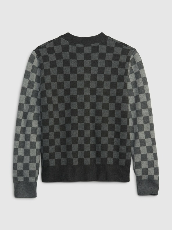 GAP Detský kardigan šachovnice GAP