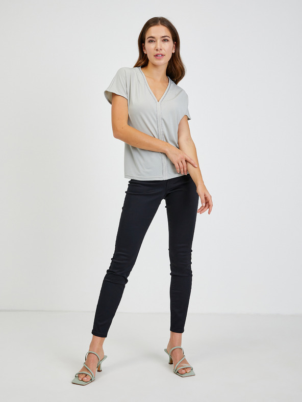 Orsay Svetlošedé dámske tričko ORSAY