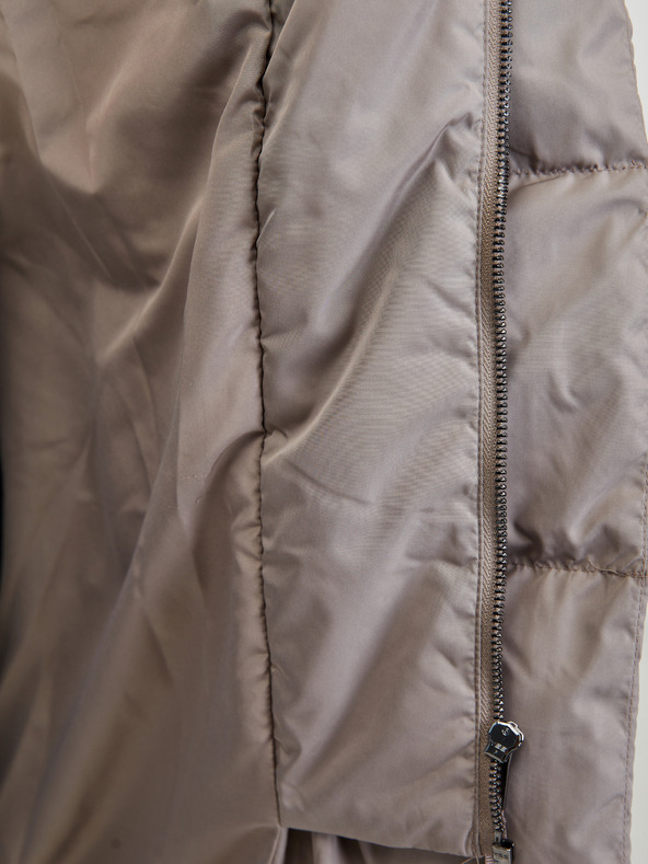 Orsay Šedý dámsky páperový kabát ORSAY