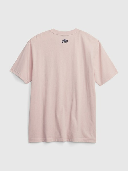 GAP Tričko s kvetinovým logom GAP