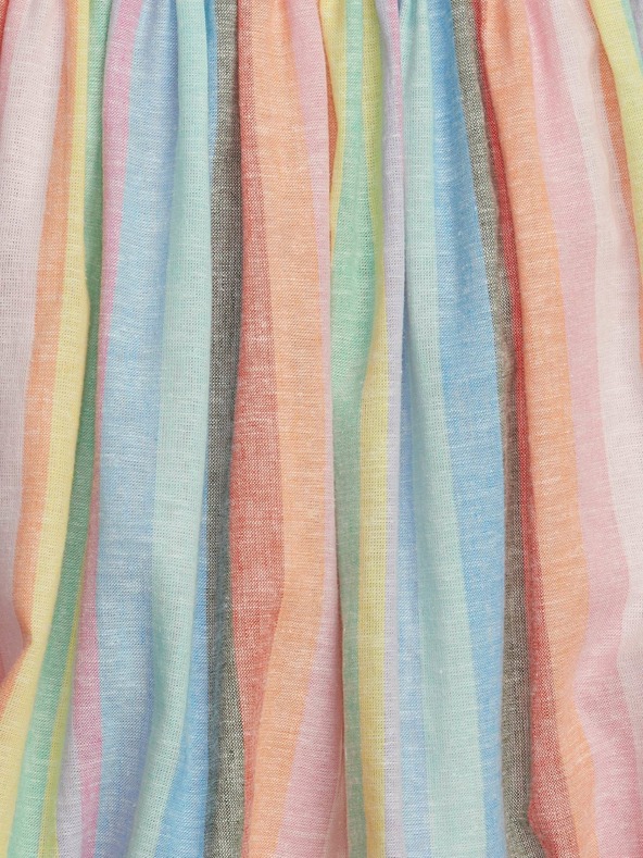 GAP Detská pruhovaná sukňa GAP