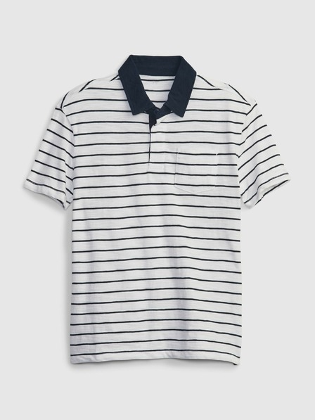 GAP Detské pruhované polo tričko GAP