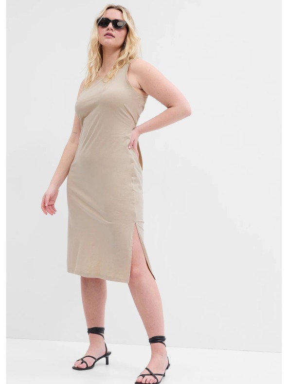 GAP Midi šaty bez rukávov GAP