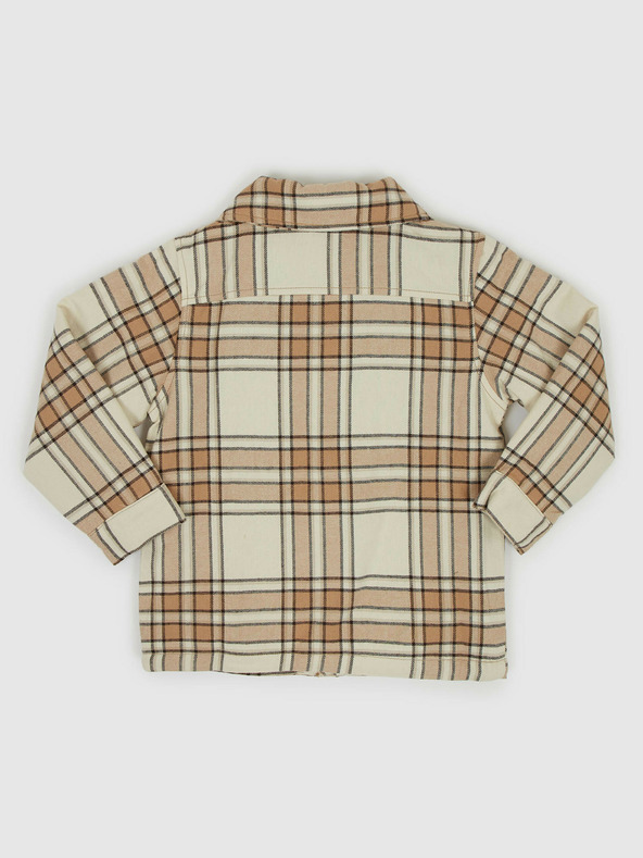 GAP Baby košeľová kockovaná bunda GAP