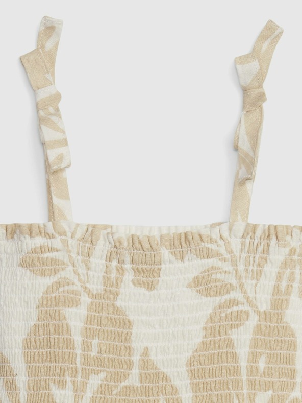 GAP Baby ľanové šaty GAP