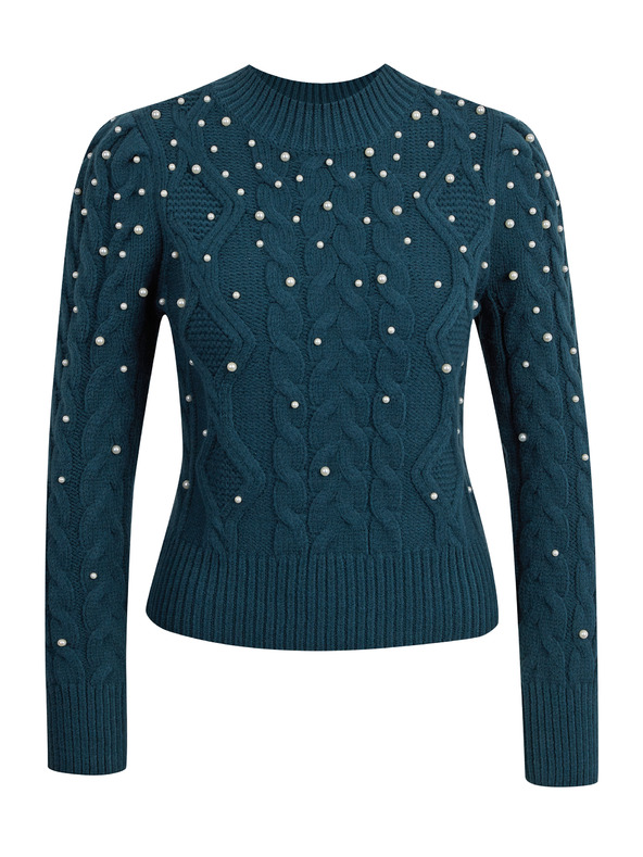 Orsay Petrolejový dámsky sveter ORSAY