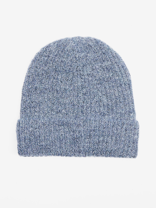 Orsay Šedo-modrá dámska čiapka s prímesou vlny ORSAY