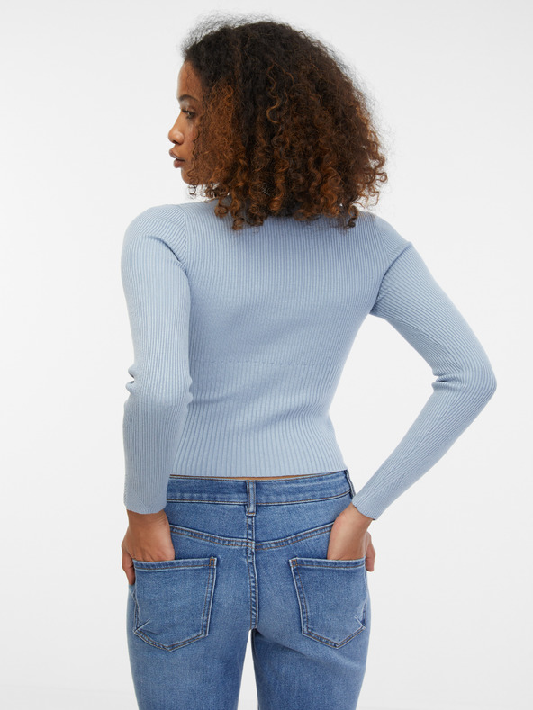 Orsay Svetre pre ženy ORSAY - svetlomodrá