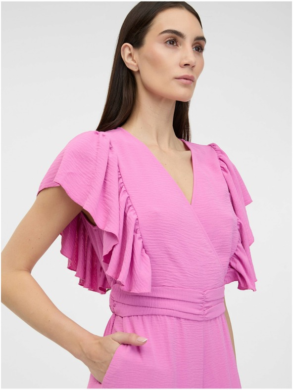 Orsay Ružový dámsky maxi overal ORSAY