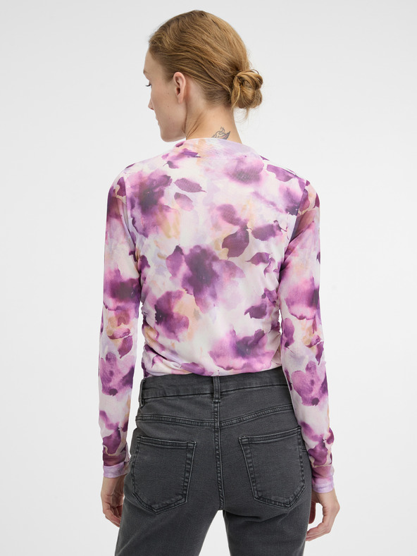 Orsay Ružové dámske tričko s dlhým rukávom ORSAY