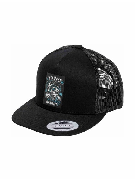 Meatfly Meatfly šiltovka Decadence Trucker Snapback Black | Čierna |