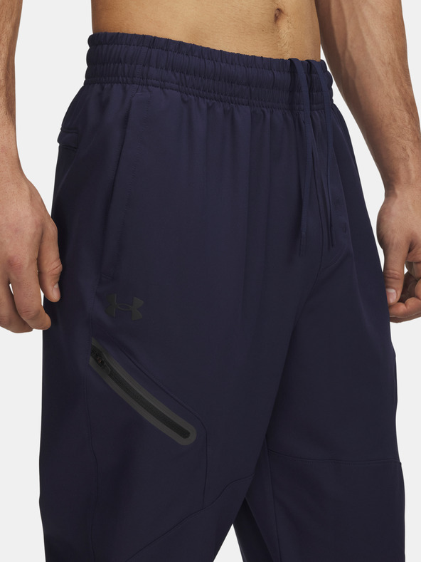 Under Armour Pánske tepláky Under Armour UA Unstoppable Woven Jogger-BLU