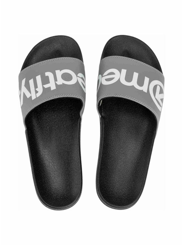 Meatfly Meatfly pánske papuče Hudson Stone | Sivá