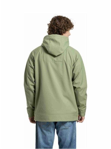Meatfly Meatfly pánska softshell bunda Jax Olive / Black |