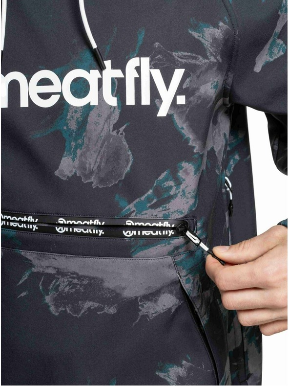 Meatfly Meatfly pánska softshell bunda Jax Mossy Botanical |