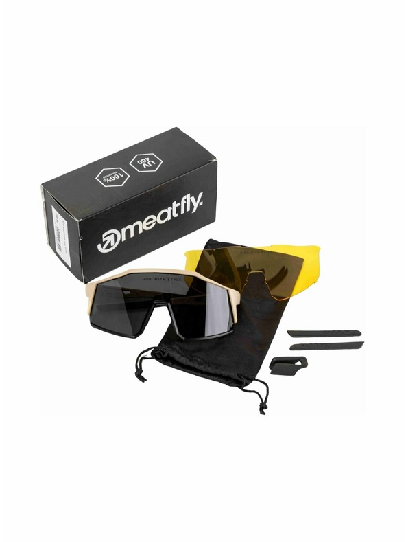 Meatfly Meatfly slnečné polarizačné okuliare Nate Beige |