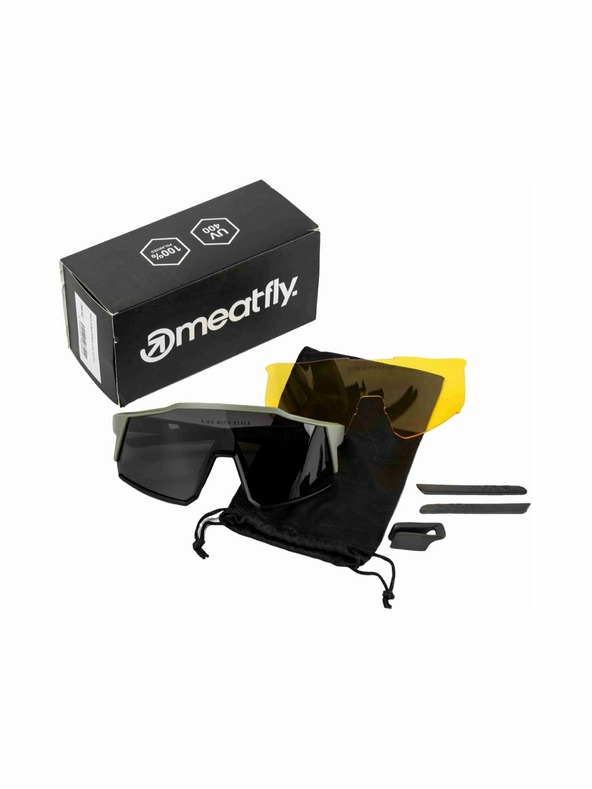 Meatfly Meatfly slnečné polarizačné okuliare Nate Olive |