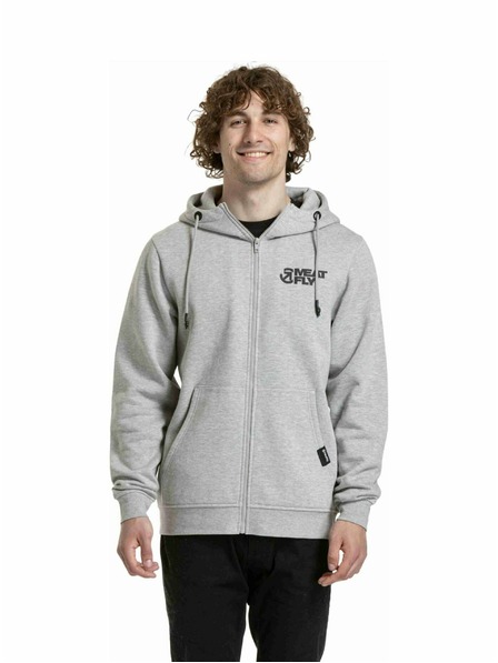 Meatfly Meatfly pánska mikina Cooper Grey Heather