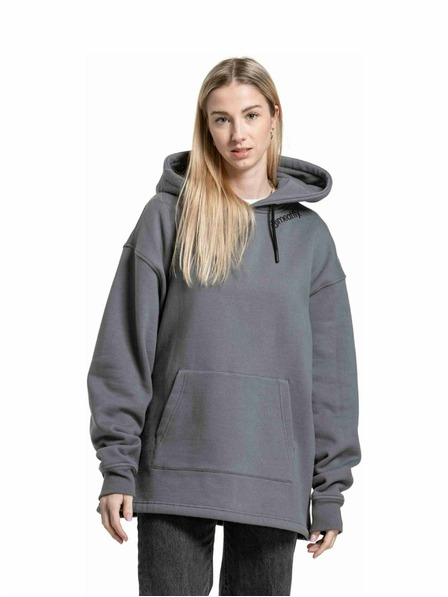 Meatfly Meatfly unisex mikina Omani Pewter | Sivá