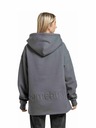 Meatfly Meatfly unisex mikina Omani Pewter | Sivá