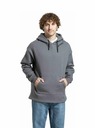 Meatfly Meatfly unisex mikina Omani Pewter | Sivá
