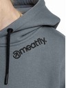 Meatfly Meatfly unisex mikina Omani Pewter | Sivá