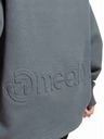 Meatfly Meatfly unisex mikina Omani Pewter | Sivá