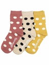 Meatfly Meatfly ponožky Lexy Gift Pack Fluffy Dots