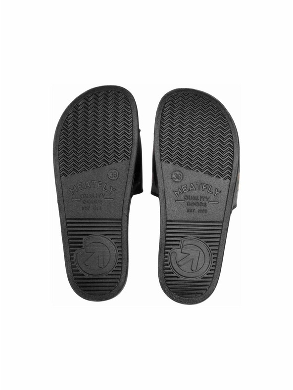 Meatfly Meatfly dámske papuče X Hudson Pura Vida Viva La Vida Black