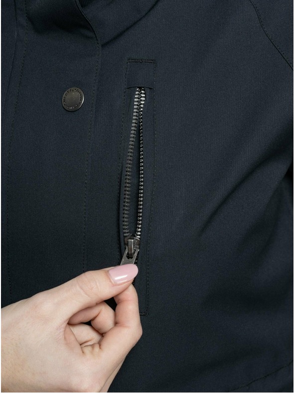 Meatfly Meatfly dámska street bunda Xita Black / White Logo |