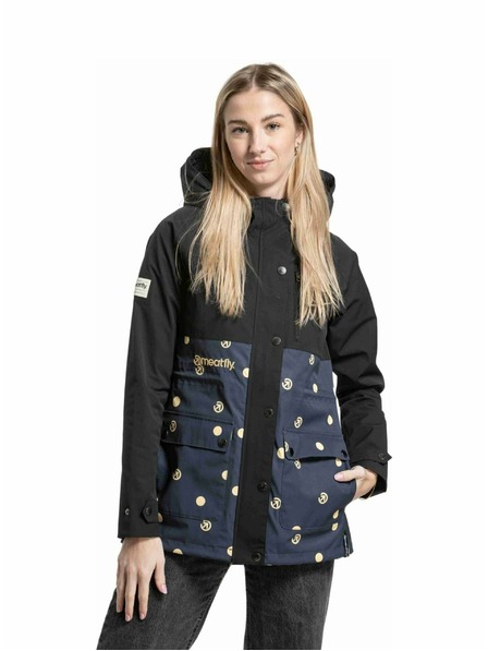 Meatfly Meatfly dámska street bunda Xita Yellow Dots |